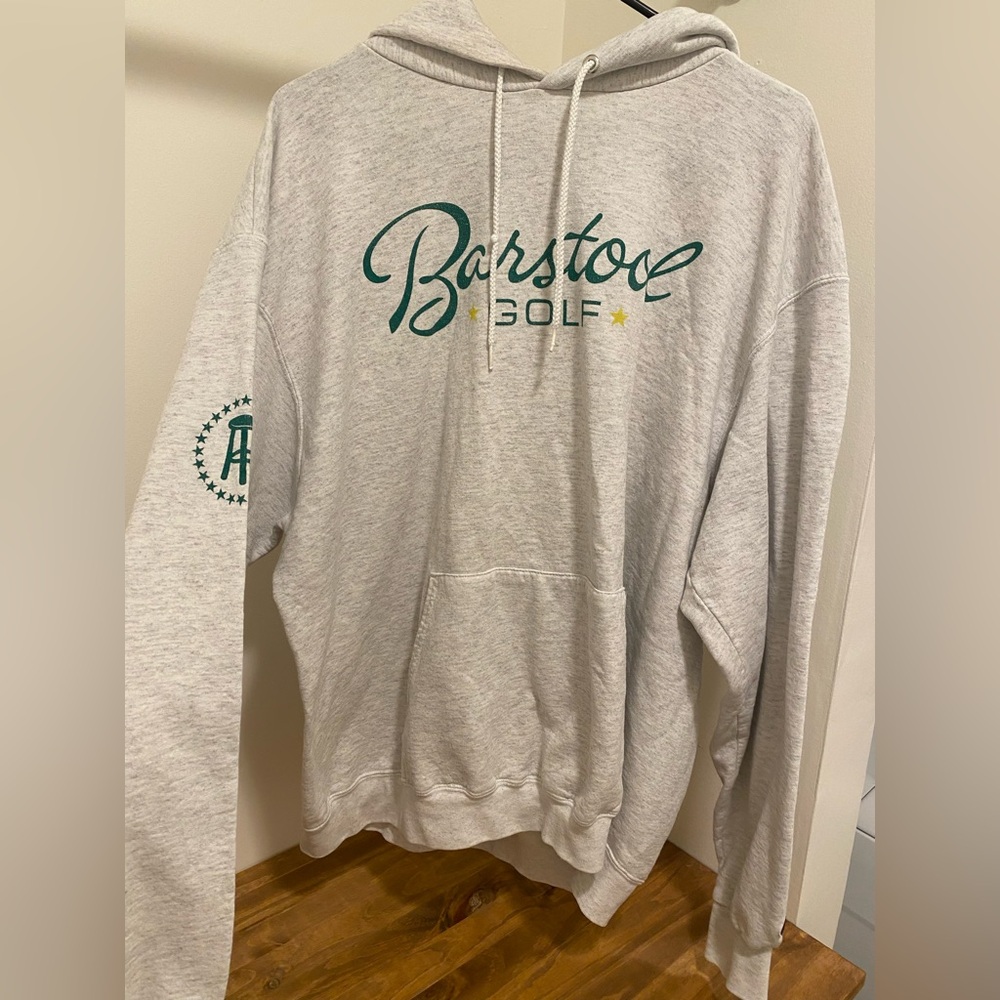 Barstool Golf - Champion Light Gray Men's Sweatshirt